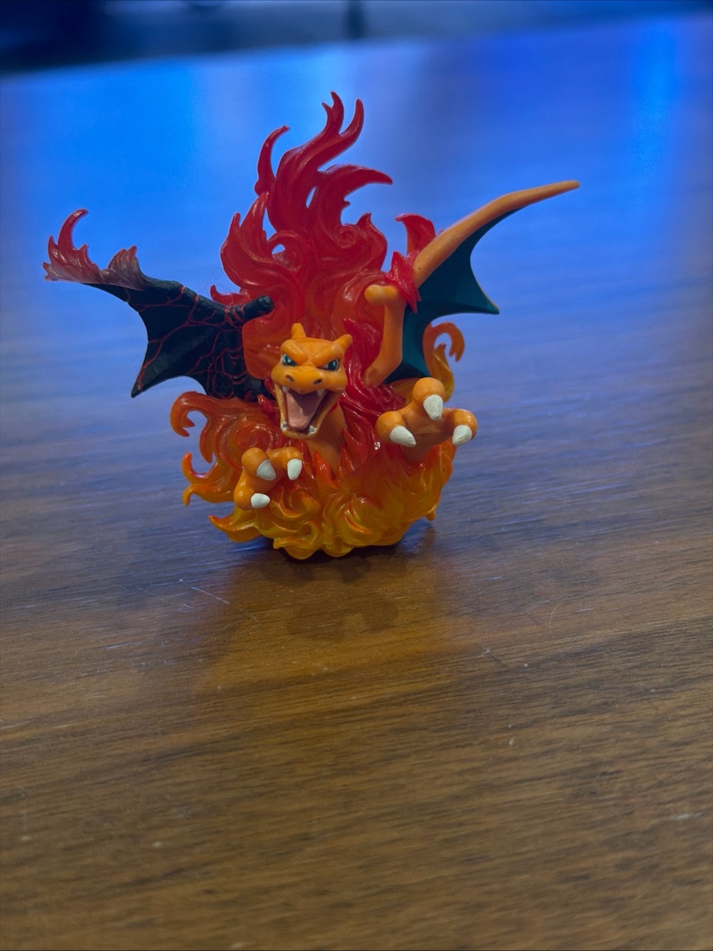 Flame Dragon Mini Figure - Orange & Red